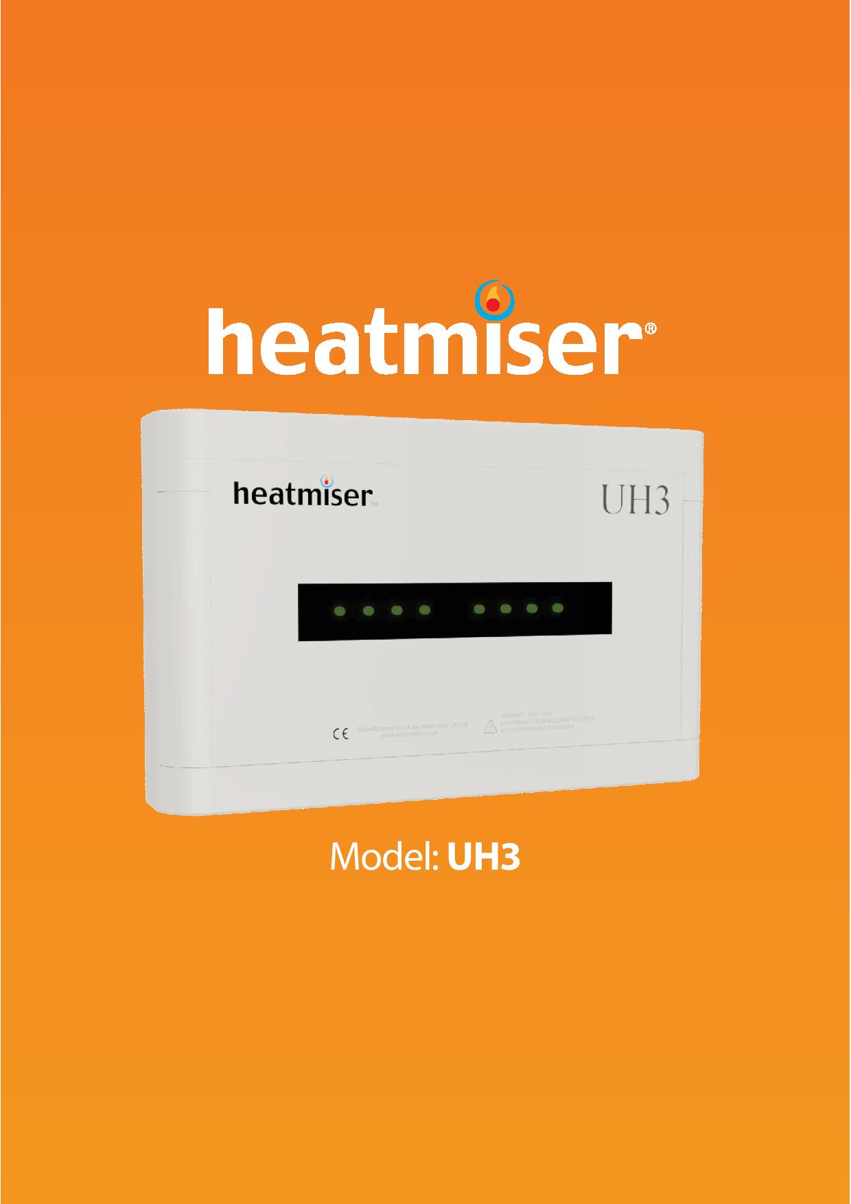 Heatmiser 230v Wiring Centre UH3